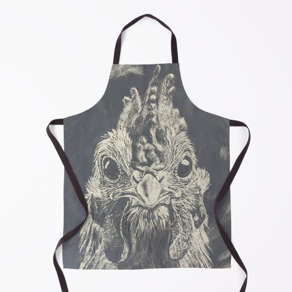 Item preview, Monochrome Chicken Portrait designed and sold by sxoli.