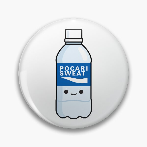 Item preview, Kawaii Pocari Sweat – Japanese Drink Bottle Illustration designed and sold by thehappypals.