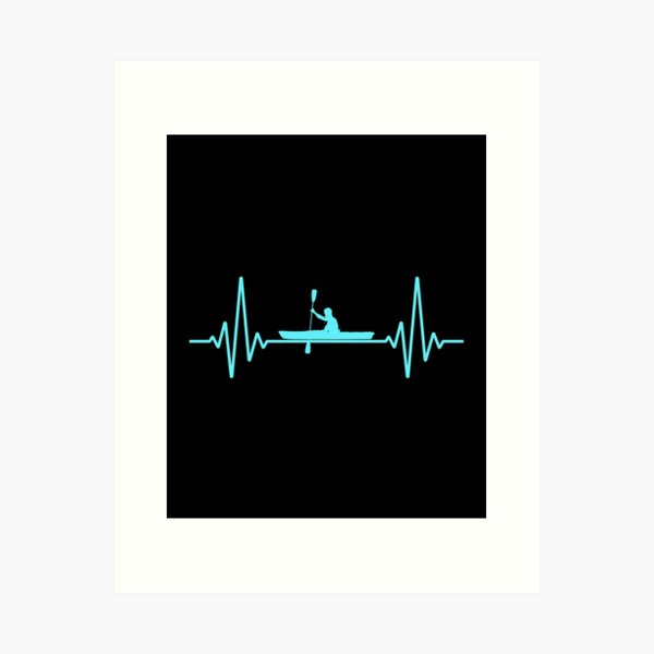 Item preview, Kayak Heartbeat | Adventure Kayaking designed and sold by JFFStore.
