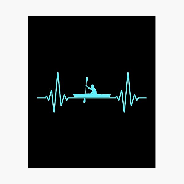 Item preview, Kayak Heartbeat | Adventure Kayaking designed and sold by JFFStore.