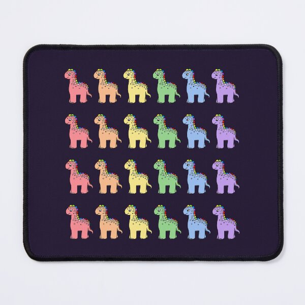 Item preview, Six Rainbow Dinosaurs designed and sold by Art by Veya.
