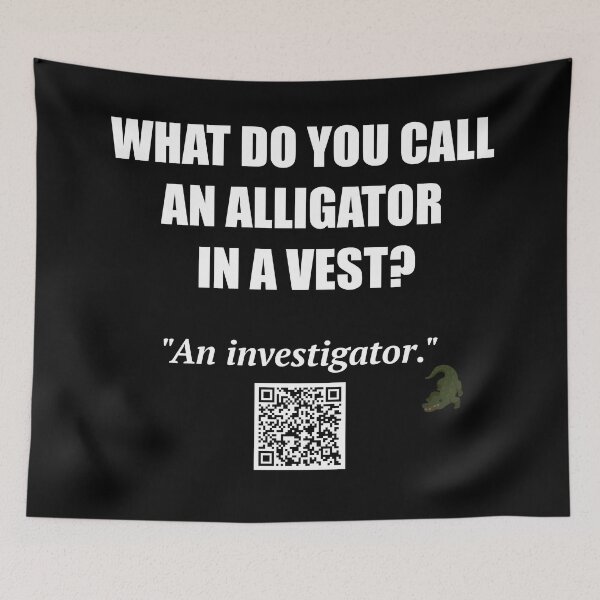 Item preview, Investigator Joke – Worst Animal Wordplay designed and sold by BrushRushX.