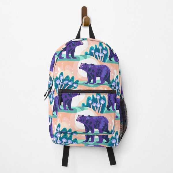 Item preview, Enchanted Forest Bears Seamless Pattern designed and sold by ART ATTACK ZONE.