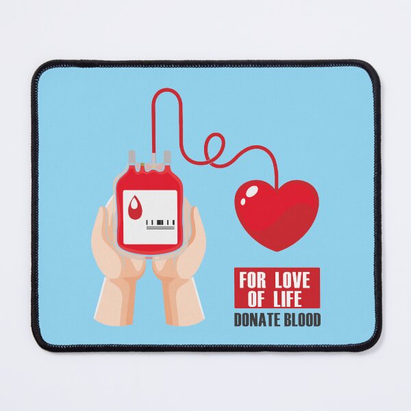 Item preview, For love of life. Donate blood. designed and sold by Bizu digitalart..