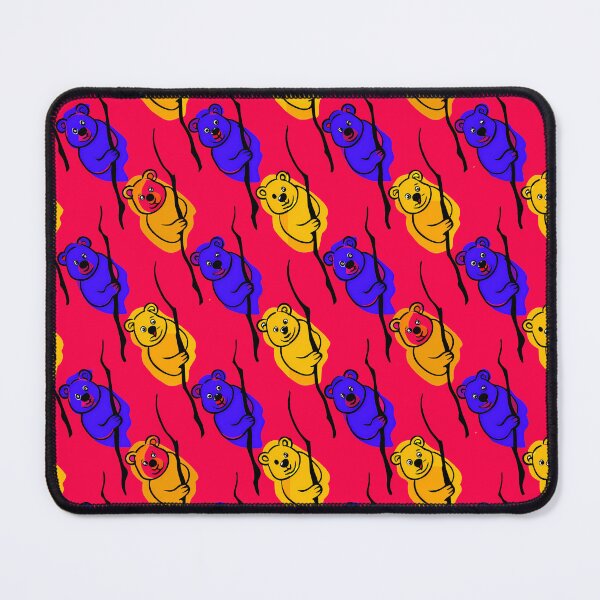 Item preview, Playful Bears on Branches Seamless Pattern designed and sold by ART ATTACK ZONE.