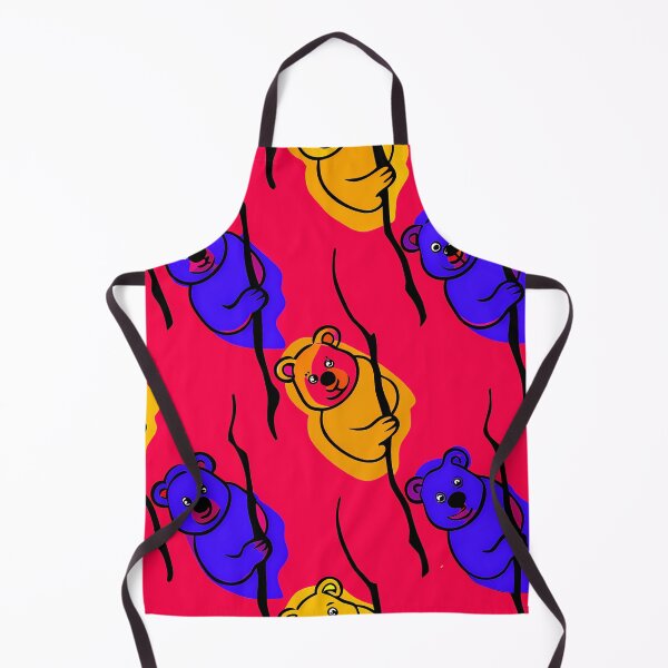 Item preview, Playful Bears on Branches Seamless Pattern designed and sold by ART ATTACK ZONE.