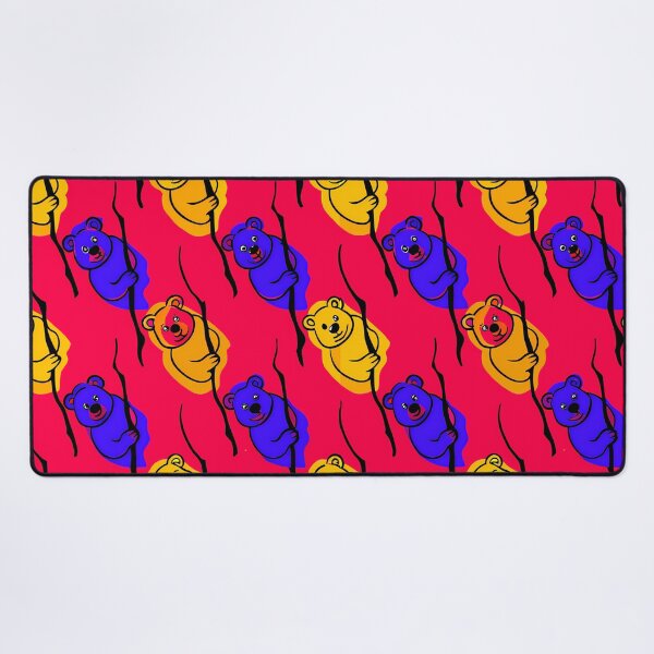 Item preview, Playful Bears on Branches Seamless Pattern designed and sold by ART ATTACK ZONE.