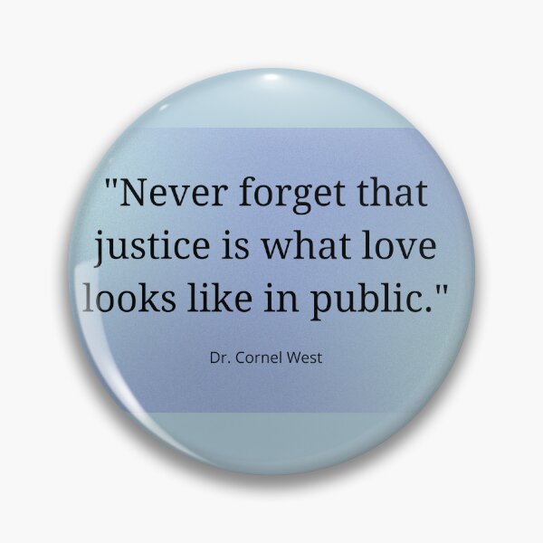 Item preview, Cornel West quote designed and sold by AAC-Therapy.