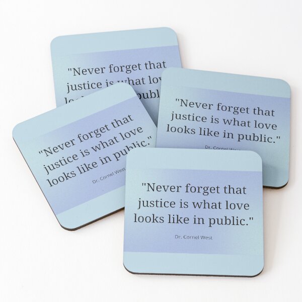 Item preview, Cornel West quote designed and sold by AAC-Therapy.