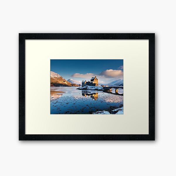 Item preview, Eilean Donan Castle in the snow, Scotland designed and sold by Photogold .