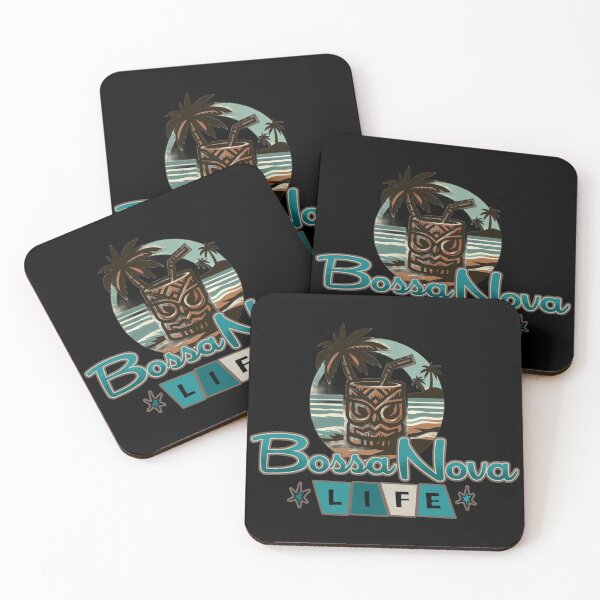 Item preview, Bossanova Life Vintage Secret Tiki Escape Logo designed and sold by Bossanova Life.