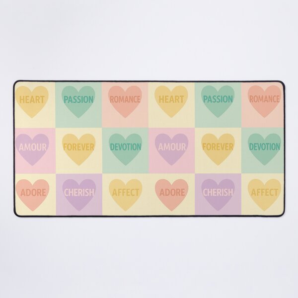 Item preview, Pastel Candy Hearts with Sweet Words Collection designed and sold by Owcomm.