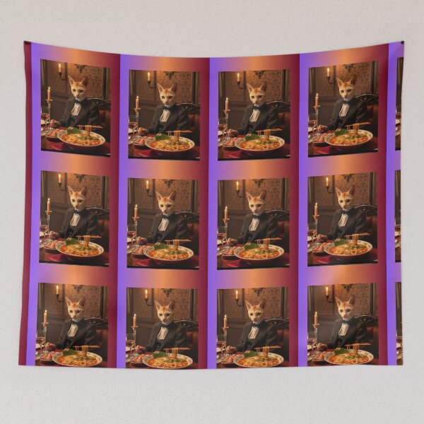 Item preview, Gatulio disfruta su ramen. designed and sold by Storevippink90.