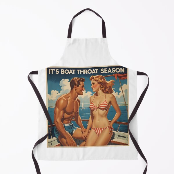 Item preview, It's boat throat season! designed and sold by NicMacTees.