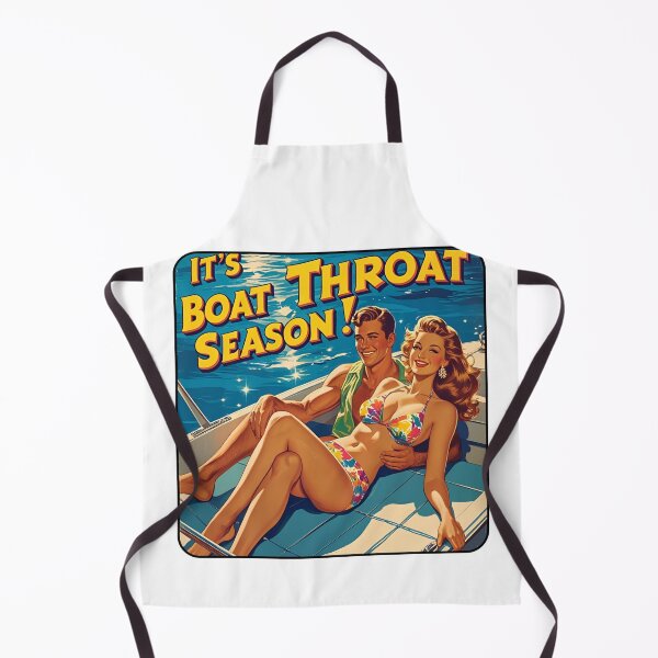 Item preview, It's boat throat season! designed and sold by NicMacTees.
