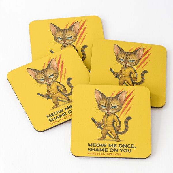Item preview, Meow Me Once, Shame On You – Strike First, Purr Later designed and sold by bloria.