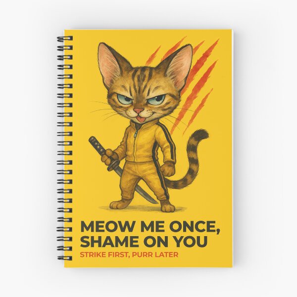 Item preview, Meow Me Once, Shame On You – Strike First, Purr Later designed and sold by bloria.