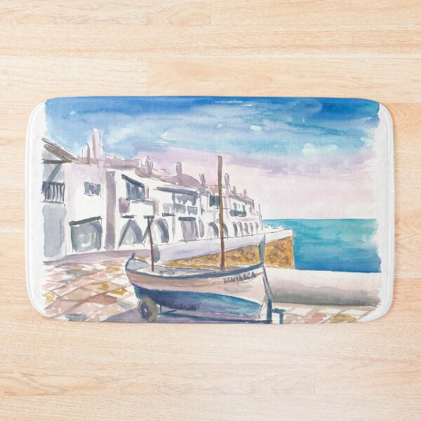 Item preview, Mediterranean Menorca Quietude at Binibeca Harbour designed and sold by artshop77.