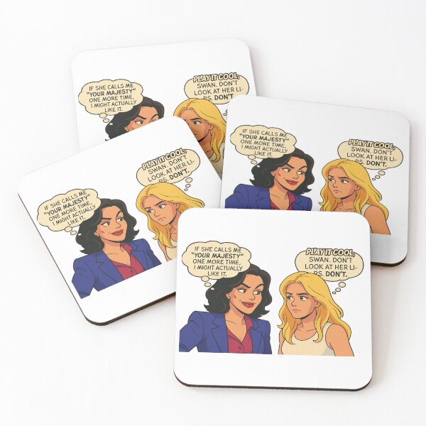Item preview, Play It Cool – Queer Comic-Style Flirt Sticker designed and sold by The Sandy Design Store.