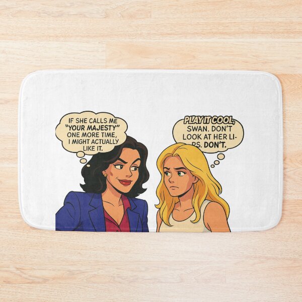 Item preview, Play It Cool – Queer Comic-Style Flirt Sticker designed and sold by The Sandy Design Store.
