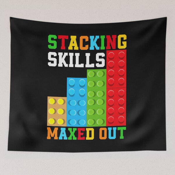 Item preview, Bricks Blocks - Stacking Skills Maxed Out designed and sold by Winther-Art.