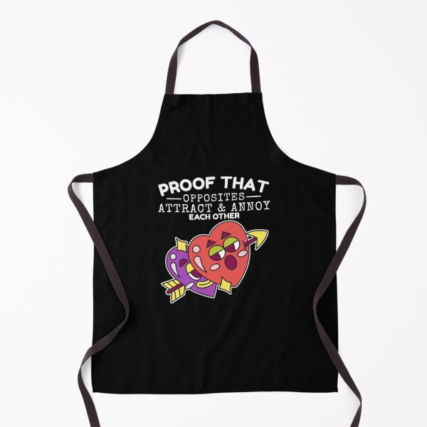 Item preview, Opposites attract and annoy each other (Love and Valentine's day) designed and sold by Peerless-Prime.