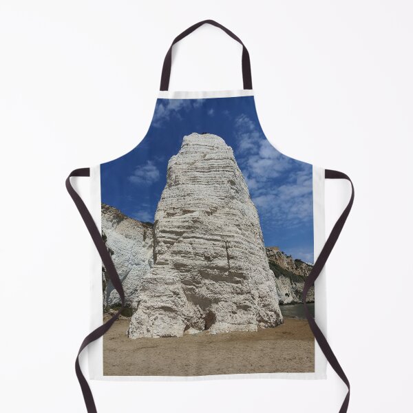 Item preview, Vieste Cliffs with Pizzomunno, Apulia, Italy designed and sold by Igor Pozdnyakov.