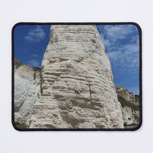 Item preview, Vieste Cliffs with Pizzomunno, Apulia, Italy designed and sold by Igor Pozdnyakov.