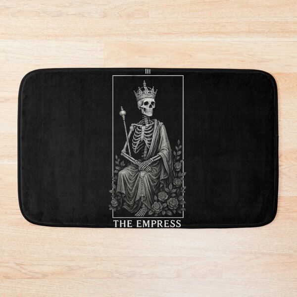 Item preview, The Empress - Major Arcana - Skeleton Tarot Cards designed and sold by Boriken Brujas.