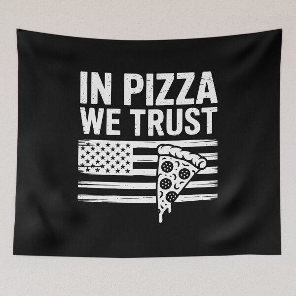 Item preview, In Pizza We Trust designed and sold by SignumShop.