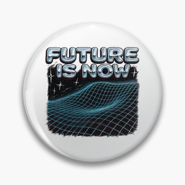 Item preview, Future Is Now – Retro Cyber Grid Design designed and sold by POD DYNASTY | Original Print On Demand T-Shirt Graphics.