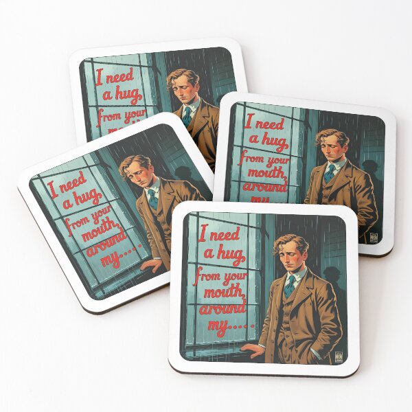Item preview, I need a hug from your mouth, around my... designed and sold by NicMacTees.