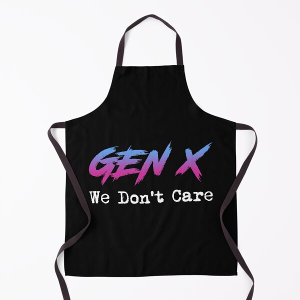 Item preview, Gen X - We Don't Care designed and sold by Cat Lady Designs.