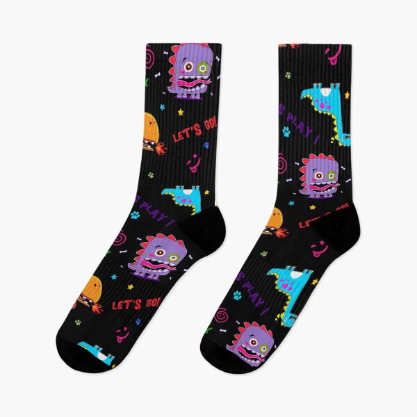 Item preview, cute and funny cartoon dinosaurs and monsters pattern - moods, emojis and doodles designed and sold by hayrpictures.