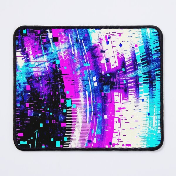 Item preview, Synthetic Collapse: Neon Signal Glitch designed and sold by AbstractAnom.