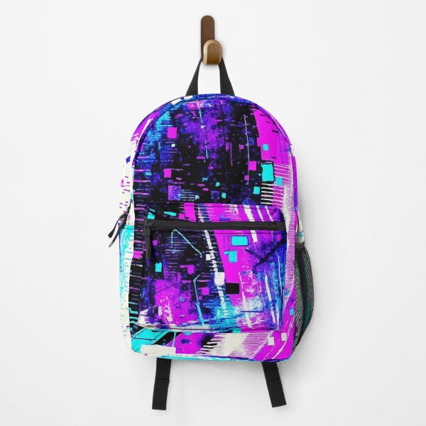 Item preview, Synthetic Collapse: Neon Signal Glitch designed and sold by AbstractAnom.