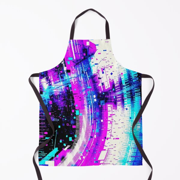 Item preview, Synthetic Collapse: Neon Signal Glitch designed and sold by AbstractAnom.
