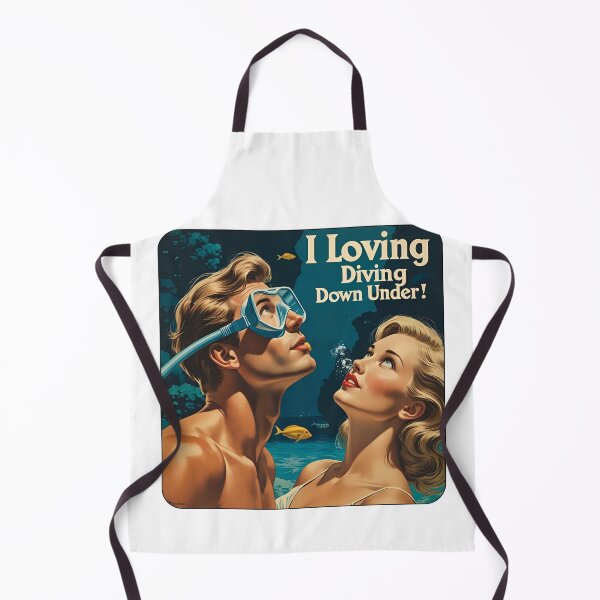 Item preview, I love diving down under! designed and sold by NicMacTees.