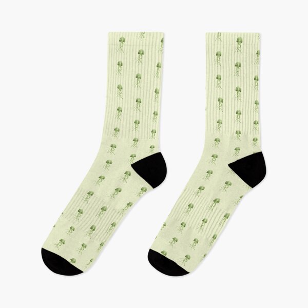 Item preview, Green watercolor jellyfish designed and sold by Splasheverything .