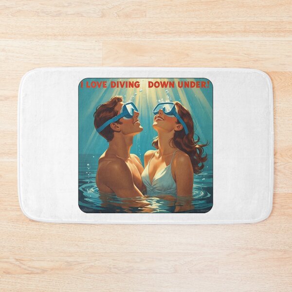 Item preview, I love diving down under! designed and sold by NicMacTees.