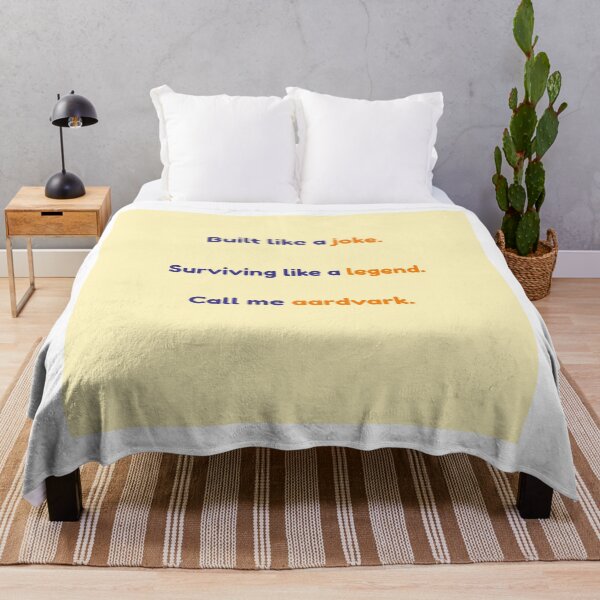 Item preview, Aardvark Survival – Funny Animal Quote Design | Kindwaves Rare Land Series designed and sold by KWkindwaves.