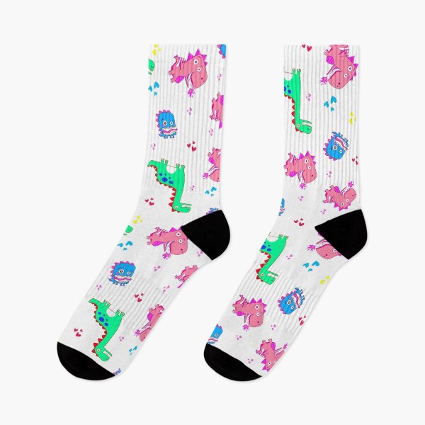 Item preview, cute and funny cartoon dinosaurs and monsters colorful pattern - moods, emojis and doodles designed and sold by hayrpictures.