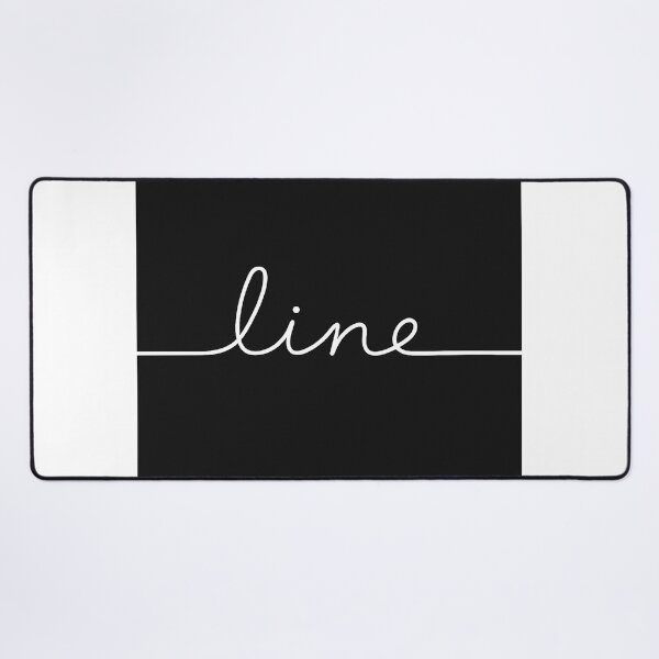 Item preview, Line shaped into the word itself  designed and sold by ___L__I__N__E___.