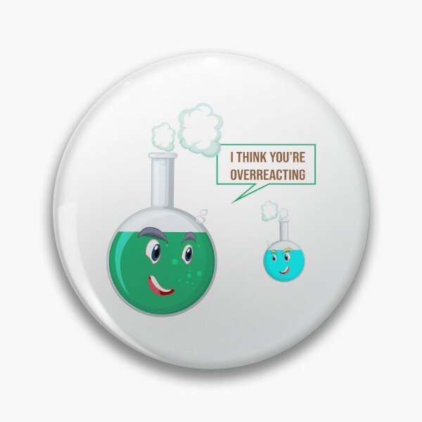 Item preview, "I THINK YOU’RE OVERREACTING" designed and sold by Soukito.