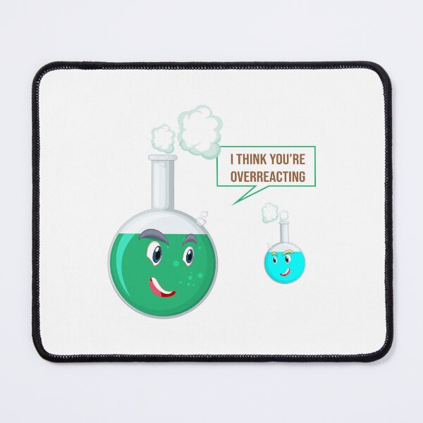 Item preview, "I THINK YOU’RE OVERREACTING" designed and sold by Soukito.