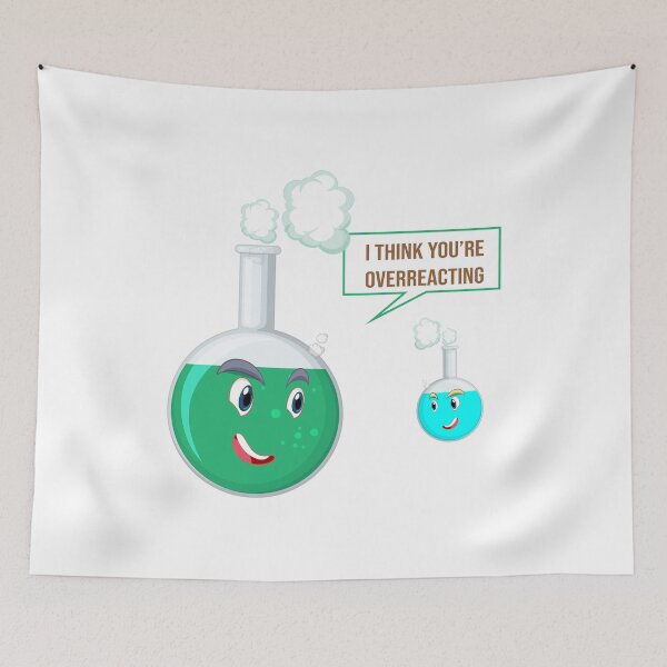 Item preview, "I THINK YOU’RE OVERREACTING" designed and sold by Soukito.