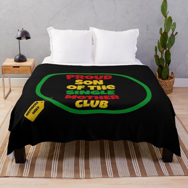 Item preview, Proud Son Of The Single Mother Club | Proud Single Mother Club | Single Parent | I’m A Single Mom | Black Mothers | Jamaican Mothers designed and sold by TeesByAngelzB.