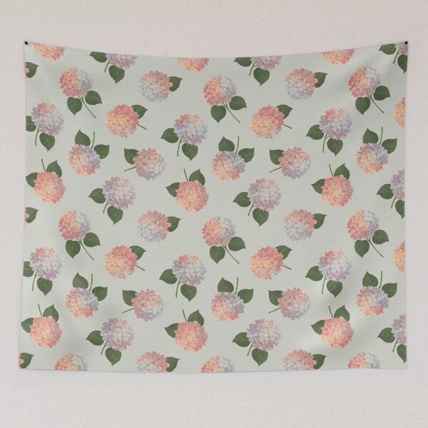 Item preview, Vintage Hydrangea Fade designed and sold by LyssasMindArt.