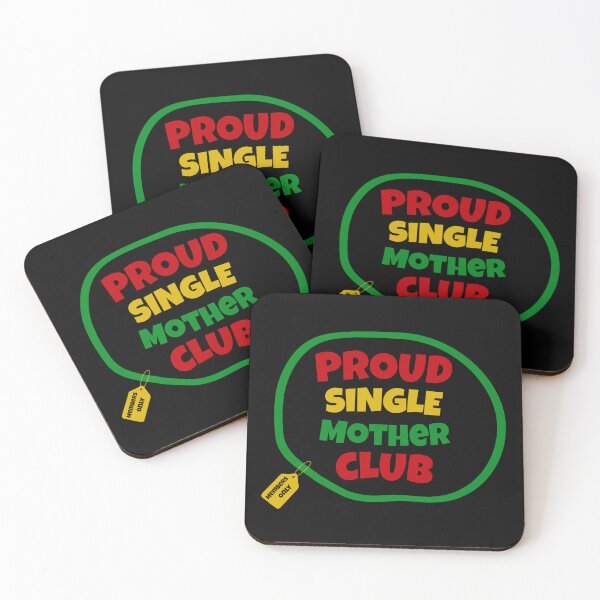 Item preview, Proud Single Mother Club | Single Parent | I’m A Single Mom | Black Mothers | Jamaican Mothers designed and sold by TeesByAngelzB.