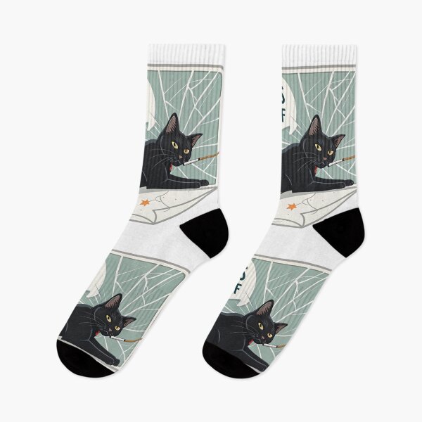 Item preview, Black cat 7 years ahead of you  designed and sold by Lucky 777.